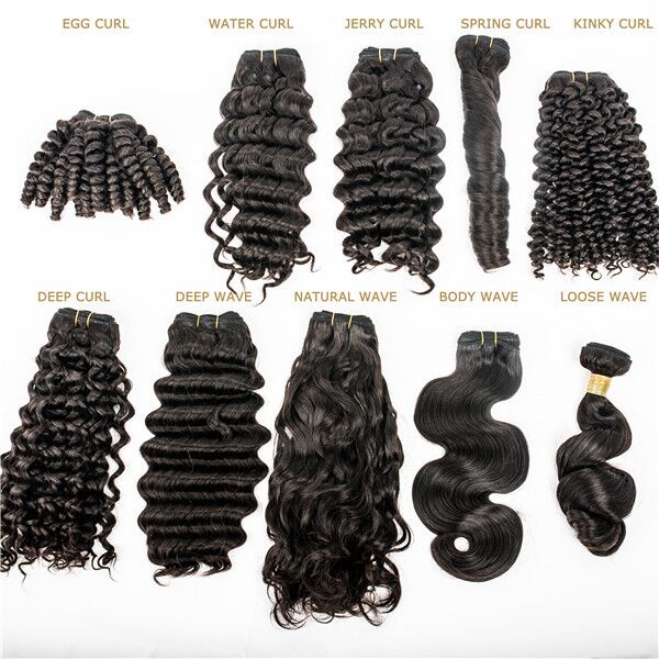 Malaysian hair Deep curl hair weave  LJ60